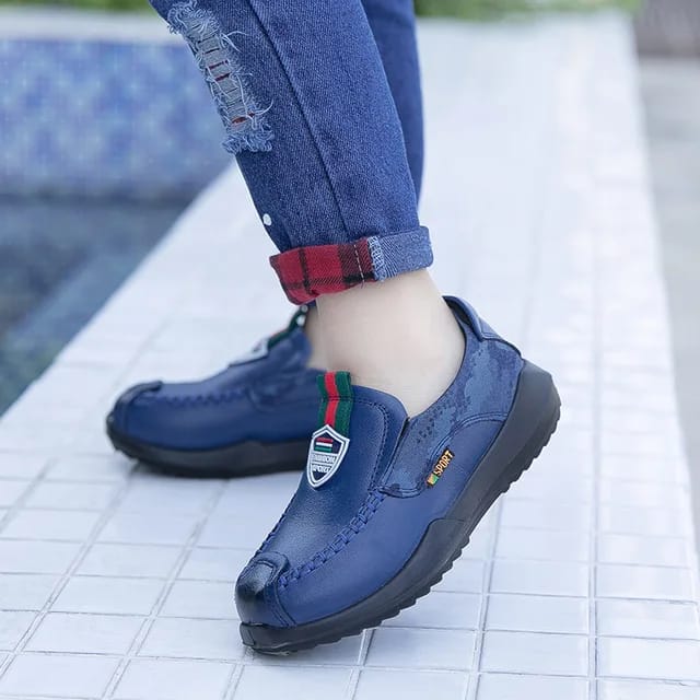 Boys' Leather Shoes New Spring and Autumn